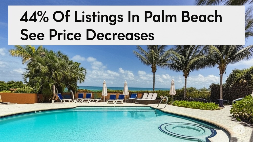 44% Of Listings In Palm Beach See Price Decreases